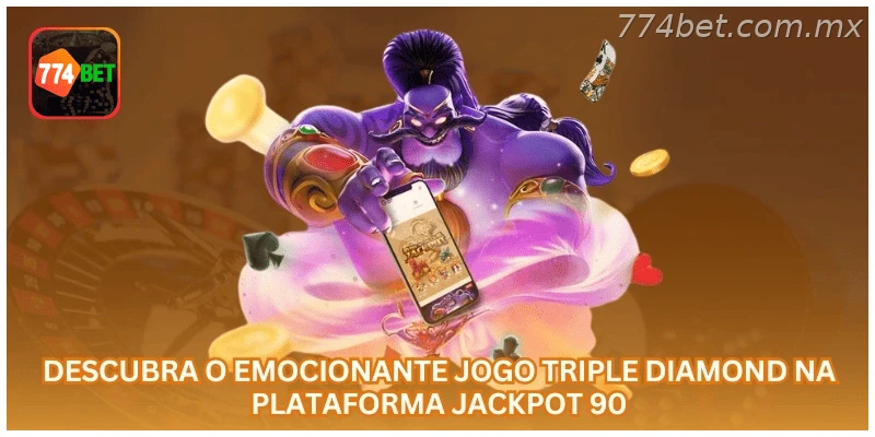 Jackpot 90 na 774BET: tela 3 com regras, saldo em R$ e navegação oficial