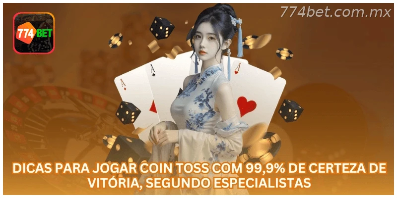 Coin Toss na 774BET: tela 3 com regras, saldo em R$ e navegação oficial