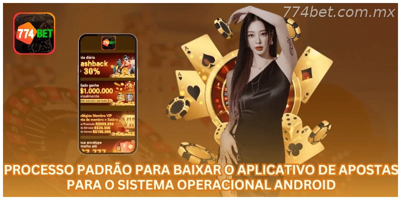 aplicativo e acesso mobile na 774BET: tela 2 com regras, saldo em R$ e navegação oficial