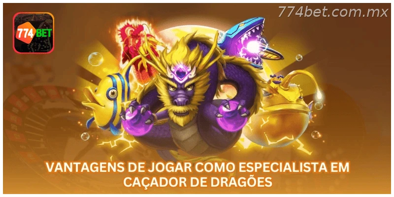 Dragon Hunter na 774BET: tela 2 com regras, saldo em R$ e navegação oficial