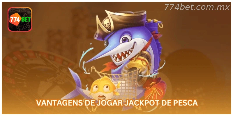 Jackpot da Pesca na 774BET: tela 2 com regras, saldo em R$ e navegação oficial